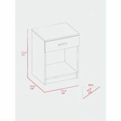 FM Furniture Pictor Nightstand, One Drawer, Lower Shelf, Superior Top Coffee & Side Tables Light Grey 16 FM Furniture Pictor Nightstand, One Drawer, Lower Shelf, Superior Top Coffee & Side Tables Light Grey -FM Furniture Shop unnamed file 103