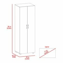 FM Furniture Glasgow Armoire, One Cabinet, Two Shelves Storage & Organization Black 18 FM Furniture Glasgow Armoire, One Cabinet, Two Shelves Storage & Organization Black -FM Furniture Shop unnamed file 1050