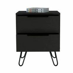 FM Furniture Nuvo Nightstand, Two Drawers, Hairpin Legs Coffee & Side Tables Light Oak 11 FM Furniture Nuvo Nightstand, Two Drawers, Hairpin Legs Coffee & Side Tables Light Oak -FM Furniture Shop unnamed file 107