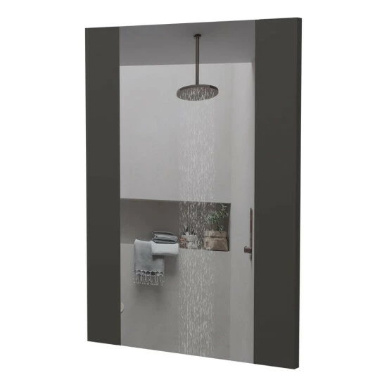 FM Furniture Mirror Praia, Looking Glass, Rectangular Shape Lighting & Mirrors Black Wengue 2 FM Furniture Mirror Praia, Looking Glass, Rectangular Shape Lighting & Mirrors Black Wengue - Image 2