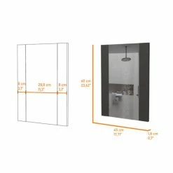 FM Furniture Mirror Praia, Looking Glass, Rectangular Shape Lighting & Mirrors Black Wengue 5 FM Furniture Mirror Praia, Looking Glass, Rectangular Shape Lighting & Mirrors Black Wengue -FM Furniture Shop unnamed file 1151