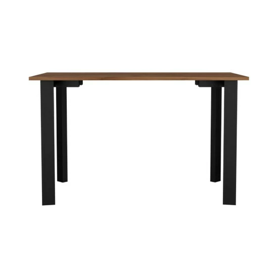 FM Furniture Marrakech Writing Desk, Four Steel Legs Coffee & Side Tables Mahogany 3 FM Furniture Marrakech Writing Desk, Four Steel Legs Coffee & Side Tables Mahogany - Image 3
