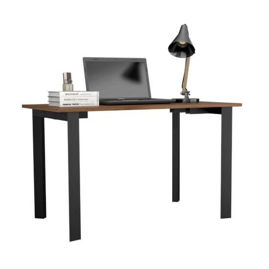 FM Furniture Marrakech Writing Desk, Four Steel Legs Coffee & Side Tables Mahogany 6 FM Furniture Marrakech Writing Desk, Four Steel Legs Coffee & Side Tables Mahogany - Image 6