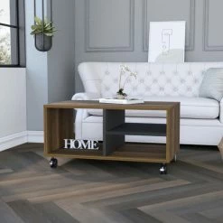 FM Furniture Lisboa Coffee Table, Four Casters, Three Shelves Coffee & Side Tables Walnut/black 8 FM Furniture Lisboa Coffee Table, Four Casters, Three Shelves Coffee & Side Tables Walnut/black -FM Furniture Shop unnamed file 127