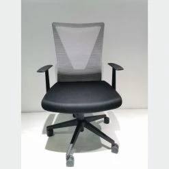FM Furniture Hobart Low Back Revolving Ergonomic Office Chair Accent Chairs Black