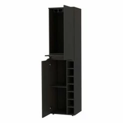 FM Furniture Maya Tall Bar Cabinet, Seven Wine Cubbies, Extendable Shelf, Double Door Cabinet Storage & Organization Black Wengue 10 FM Furniture Maya Tall Bar Cabinet, Seven Wine Cubbies, Extendable Shelf, Double Door Cabinet Storage & Organization Black Wengue -FM Furniture Shop unnamed file 1543