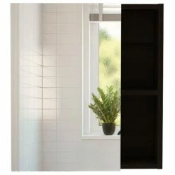 FM Furniture Lincoln Mirrored Medicine Cabinet, Five Interior Shelves Storage & Organization Black Wengue 13 FM Furniture Lincoln Mirrored Medicine Cabinet, Five Interior Shelves Storage & Organization Black Wengue -FM Furniture Shop unnamed file 1671