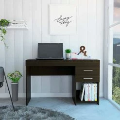 FM Furniture Austin Writing Computer Desk, Two Drawers, One Cabinet Coffee & Side Tables Smokey Oak 13 FM Furniture Austin Writing Computer Desk, Two Drawers, One Cabinet Coffee & Side Tables Smokey Oak -FM Furniture Shop unnamed file 172