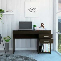 FM Furniture Austin Writing Computer Desk, Two Drawers, One Cabinet Coffee & Side Tables Smokey Oak 16 FM Furniture Austin Writing Computer Desk, Two Drawers, One Cabinet Coffee & Side Tables Smokey Oak -FM Furniture Shop unnamed file 175