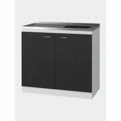 FM Furniture Oklahoma Utility Sink & Cabinet Storage & Organization White/lightgrey