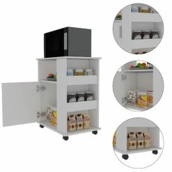 FM Furniture Clayton Kit Lower Microwave Cabinet Tools & Accessories White -FM Furniture Shop unnamed file 1833