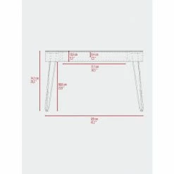 FM Furniture Kyoto 120 Writing Desk, Abstract Steel Legs, One Drawer Coffee & Side Tables Mahogany 16 FM Furniture Kyoto 120 Writing Desk, Abstract Steel Legs, One Drawer Coffee & Side Tables Mahogany -FM Furniture Shop unnamed file 184