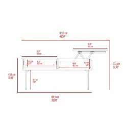 FM Furniture Hamilton Liftable Top Coffee Table, One Drawer Coffee & Side Tables Dark Walnut 18 FM Furniture Hamilton Liftable Top Coffee Table, One Drawer Coffee & Side Tables Dark Walnut -FM Furniture Shop unnamed file 313