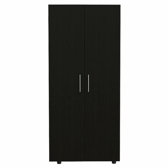 FM Furniture Texas Clothing Armoire Cabinet Black Wengue 1 FM Furniture Texas Clothing Armoire Cabinet Black Wengue