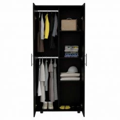 FM Furniture Texas Clothing Armoire Cabinet Black Wengue 9 FM Furniture Texas Clothing Armoire Cabinet Black Wengue -FM Furniture Shop unnamed file 337