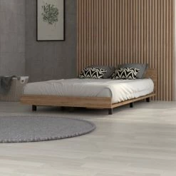 FM Furniture Portoalegre Twin Bed Frame, Headboard Pine