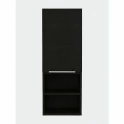 FM Furniture Milwaukee Medicine Cabinet, Two Shelves, Single Door Cabinet, Two Interior Shelves Storage & Organization Smoky Oak