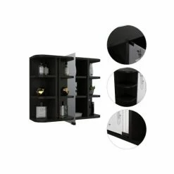 FM Furniture Valdez Medicine Cabinet With Six Shelves And Mirror Cabinet Bath Accessories White 11 FM Furniture Valdez Medicine Cabinet With Six Shelves And Mirror Cabinet Bath Accessories White -FM Furniture Shop unnamed file 59