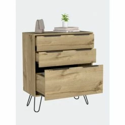 FM Furniture Praga Dresser, Three Drawers, Superior Top, Hairpin Legs Storage & Organization Light Oak 11 FM Furniture Praga Dresser, Three Drawers, Superior Top, Hairpin Legs Storage & Organization Light Oak -FM Furniture Shop unnamed file 612