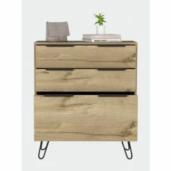 FM Furniture Praga Dresser, Three Drawers, Superior Top, Hairpin Legs Storage & Organization Light Oak 12 FM Furniture Praga Dresser, Three Drawers, Superior Top, Hairpin Legs Storage & Organization Light Oak -FM Furniture Shop unnamed file 613