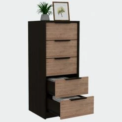FM Furniture Washington Five Drawer Dresser Storage & Organization White -FM Furniture Shop unnamed file 987