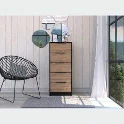 FM Furniture Washington Five Drawer Dresser Storage & Organization White -FM Furniture Shop unnamed file 989