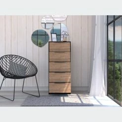 FM Furniture Washington Five Drawer Dresser Storage & Organization White -FM Furniture Shop unnamed file 990